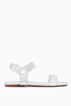 Ulla Johnson Isabella Ruched Flat Sandal