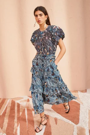 Ulla Johnson Nicolette Shell Laceup Hoy Hael